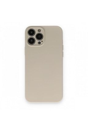 Apple Iphone 13 Pro Max Ile Uyumlu Kılıf Soft Dış Yüzeyli Süet Iç Dokulu Silikon Kapak SKU: 440526