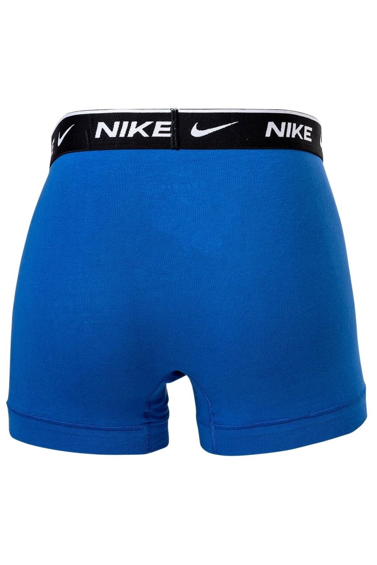 Nike-Herren Boxer Şort, 3'lü Paket - Şort, Logobund, Pamuklu Streç 7