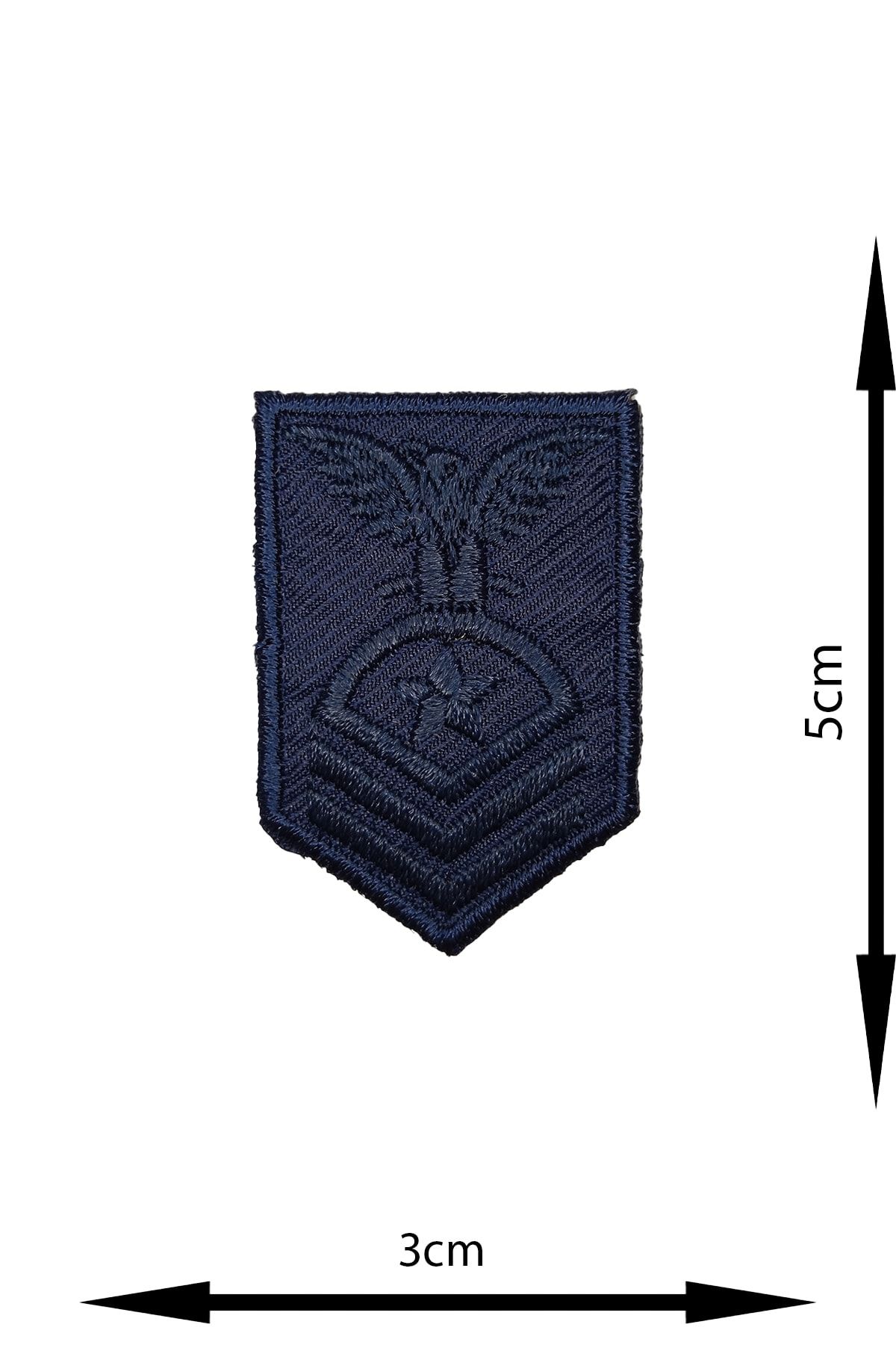 REMSATİC-Iron-On Arma - Patch - Hole Patch Set-1 Model Navy Blue (Set of 4) 2