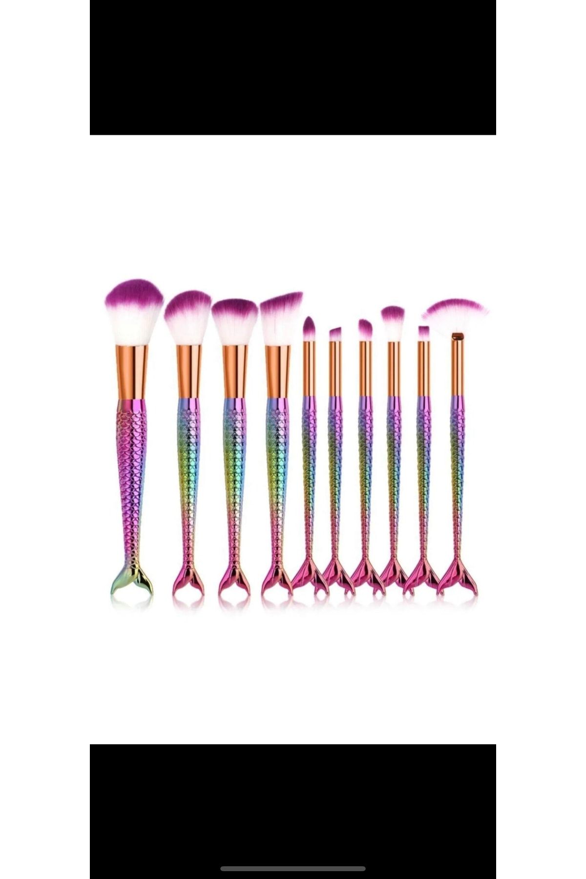 ست براش آرایش ماهی 10 تکه missperla