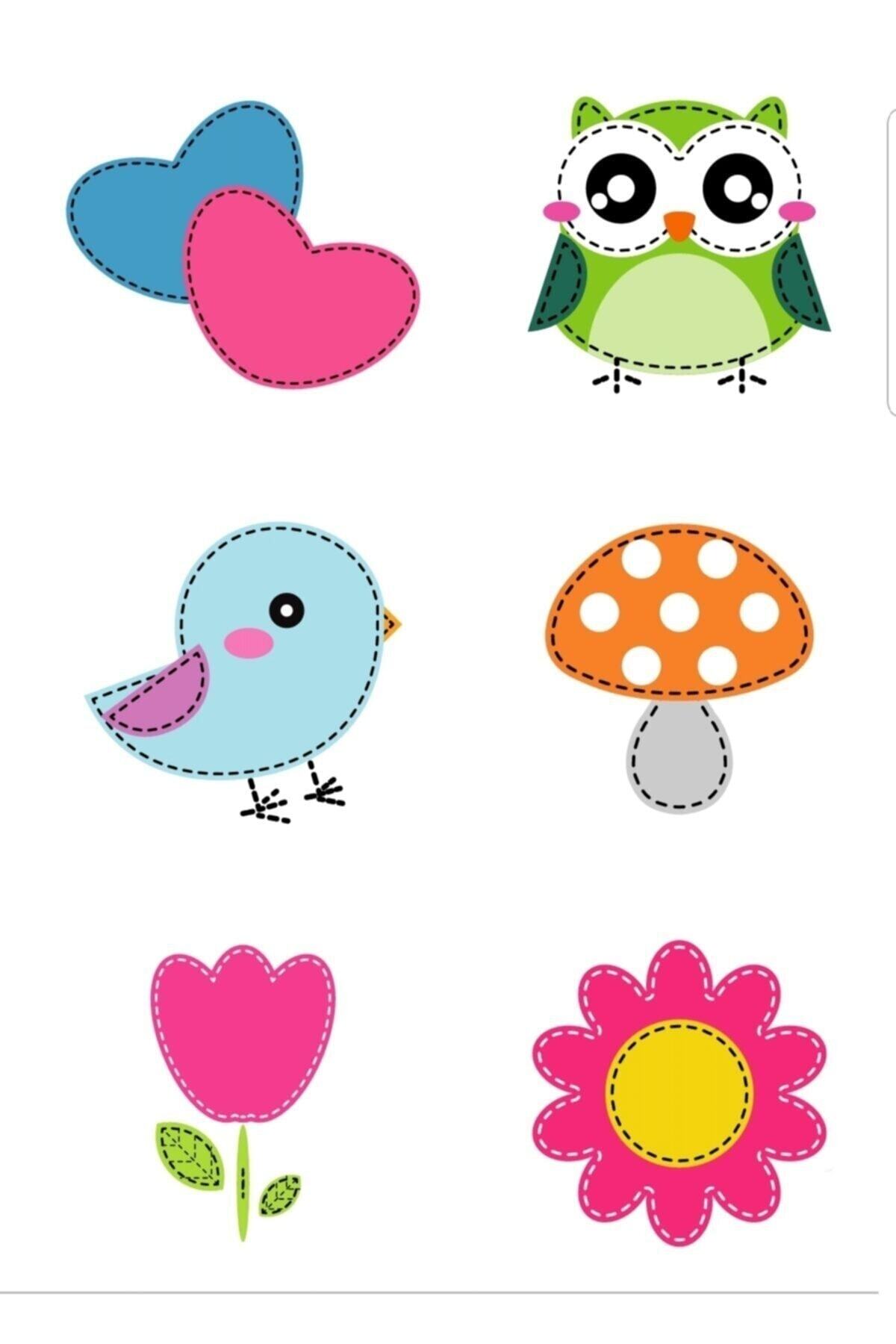 Punch Nakışı Desen Kitapçığı 53 Adet Gerçek Boyutunda Desen 3