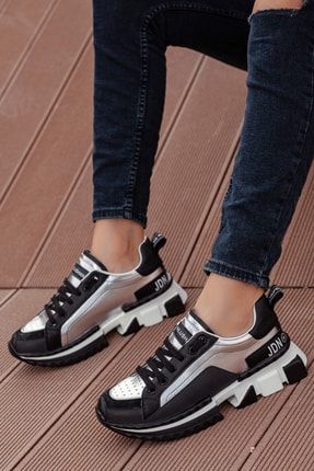 Sport Fashion Sneaker Kalın Taban Kadın Ayakkabı KHGJ20Y383