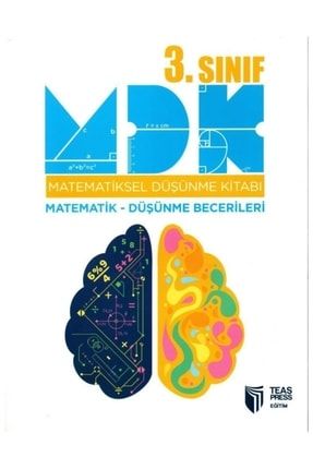 3. Sınıf Mdk Matematiksel Düşünme Kitabı (matematik Ve Düşünme Becerileri Bir Arada) 06955