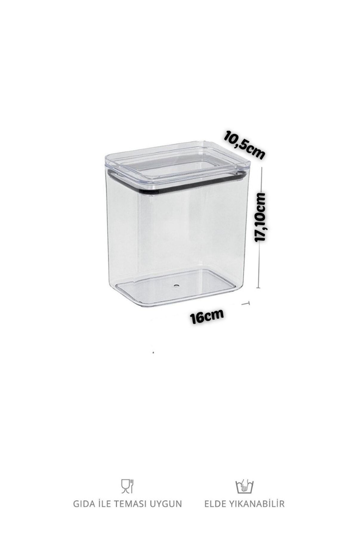 Comprox-Colored Detergent&amp; Detergent Rectangular 2.2 Lt with Vacuum Lid 2&#Set of 39 Storage Boxes 5