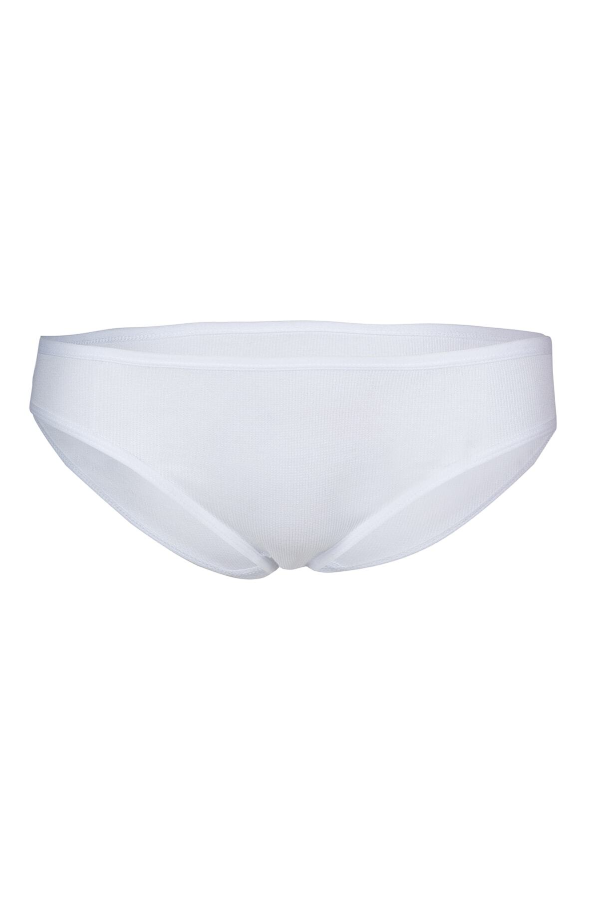 BSM-Chiloți de bikini din bumbac, din bumbac, din piele albă și neagră, din 3 piese 2