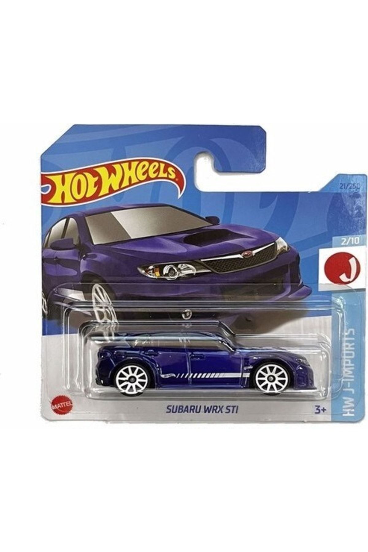 HOT WHEELS Hotwheels Hot Wheels Subaru Wrx Sti Purple-HKJ10