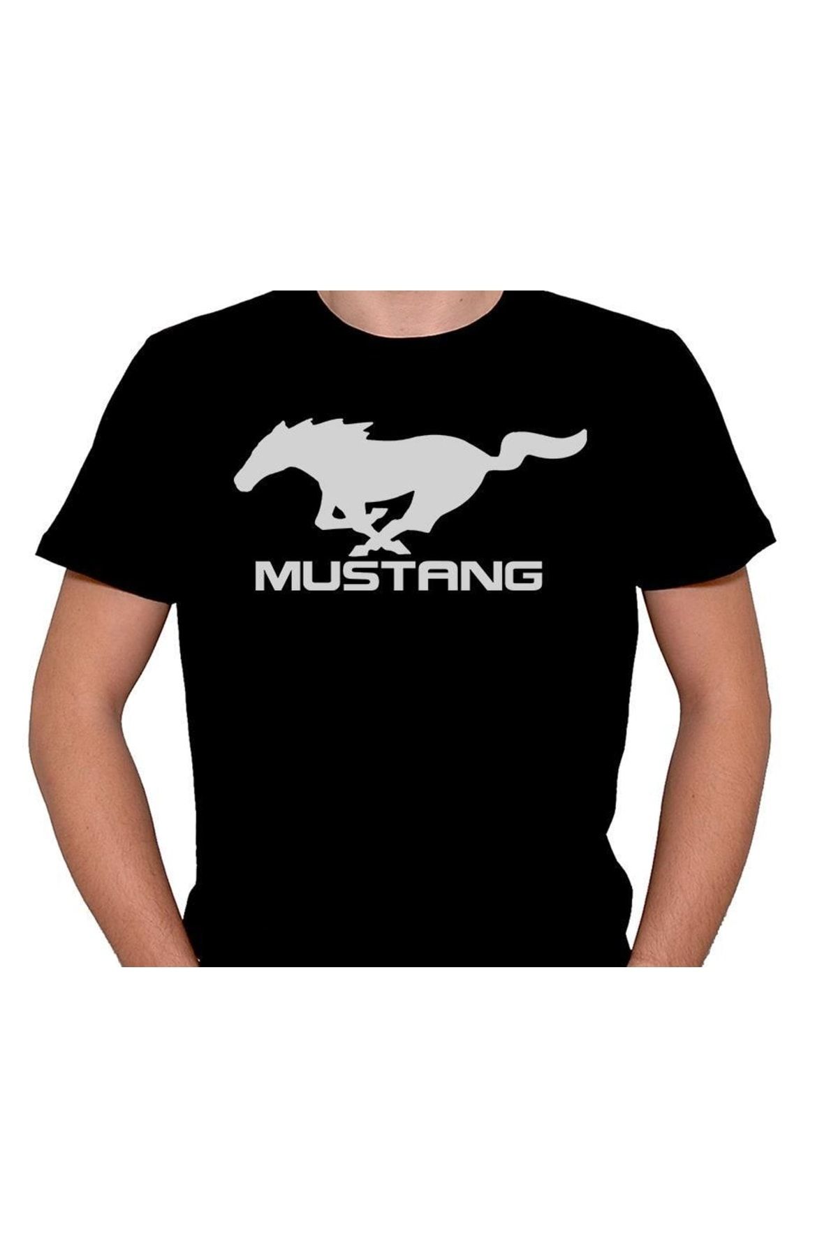 baskwear-Mustang Horse American Muscle - Unisex T-Shirt 2