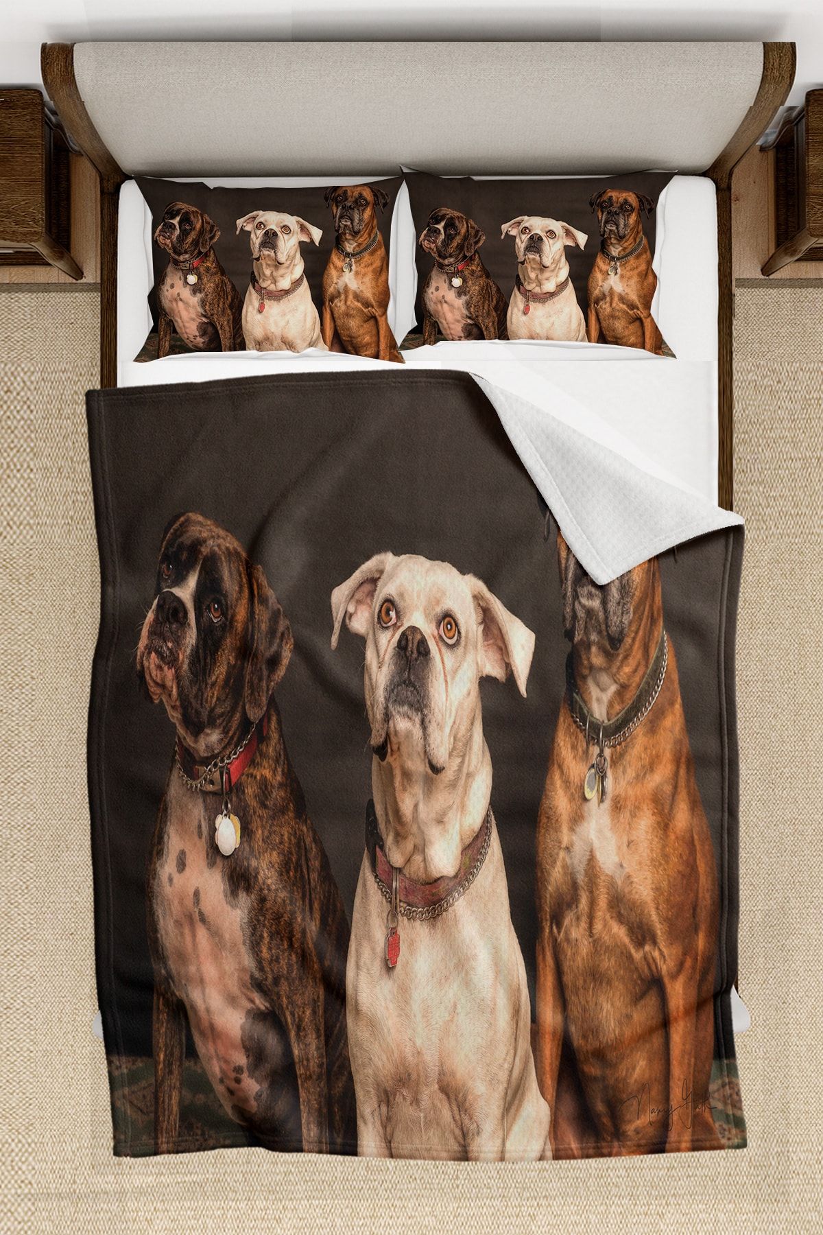 Dog comforter on sale