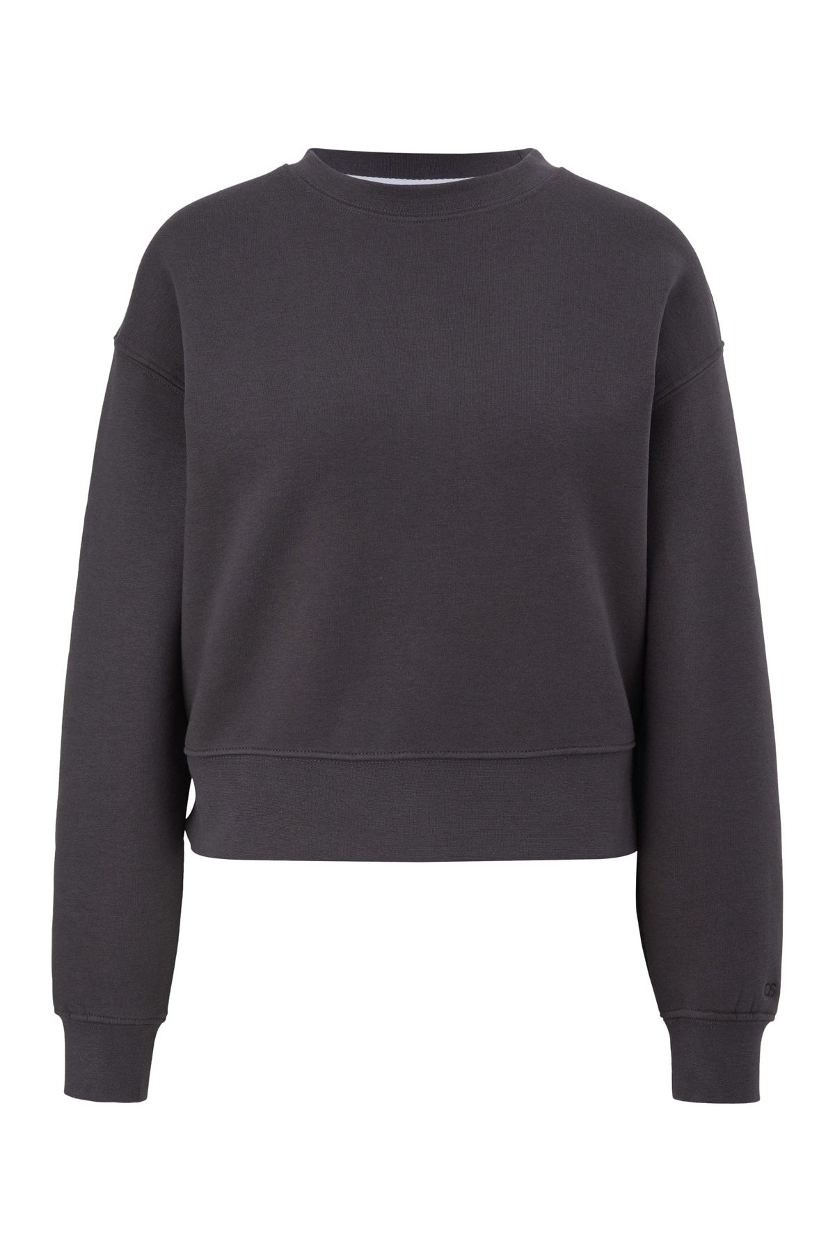 QS by s.Oliver Sweatshirt Grau Regular Fit Fast ausverkauft