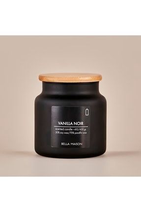 Vanilla Noir Kavanoz Mum Siyah 14497