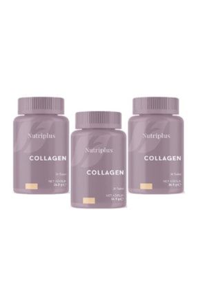 Nutrıplus Collagen & Vıtamın C 30 Pcs 3 lü Paket 786986