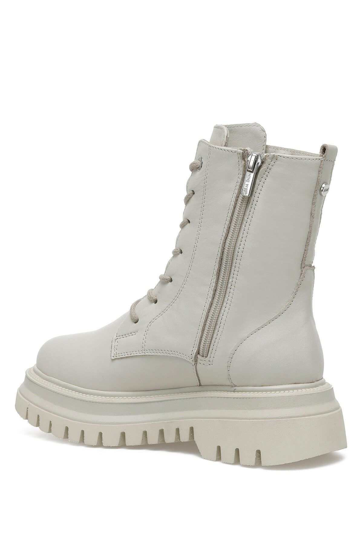 Nine west white online boots