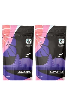 Sumatra Endonezya Yöresel Filtre Kahve Makinesi Uyumlu 2x200 gr 2XBKY003