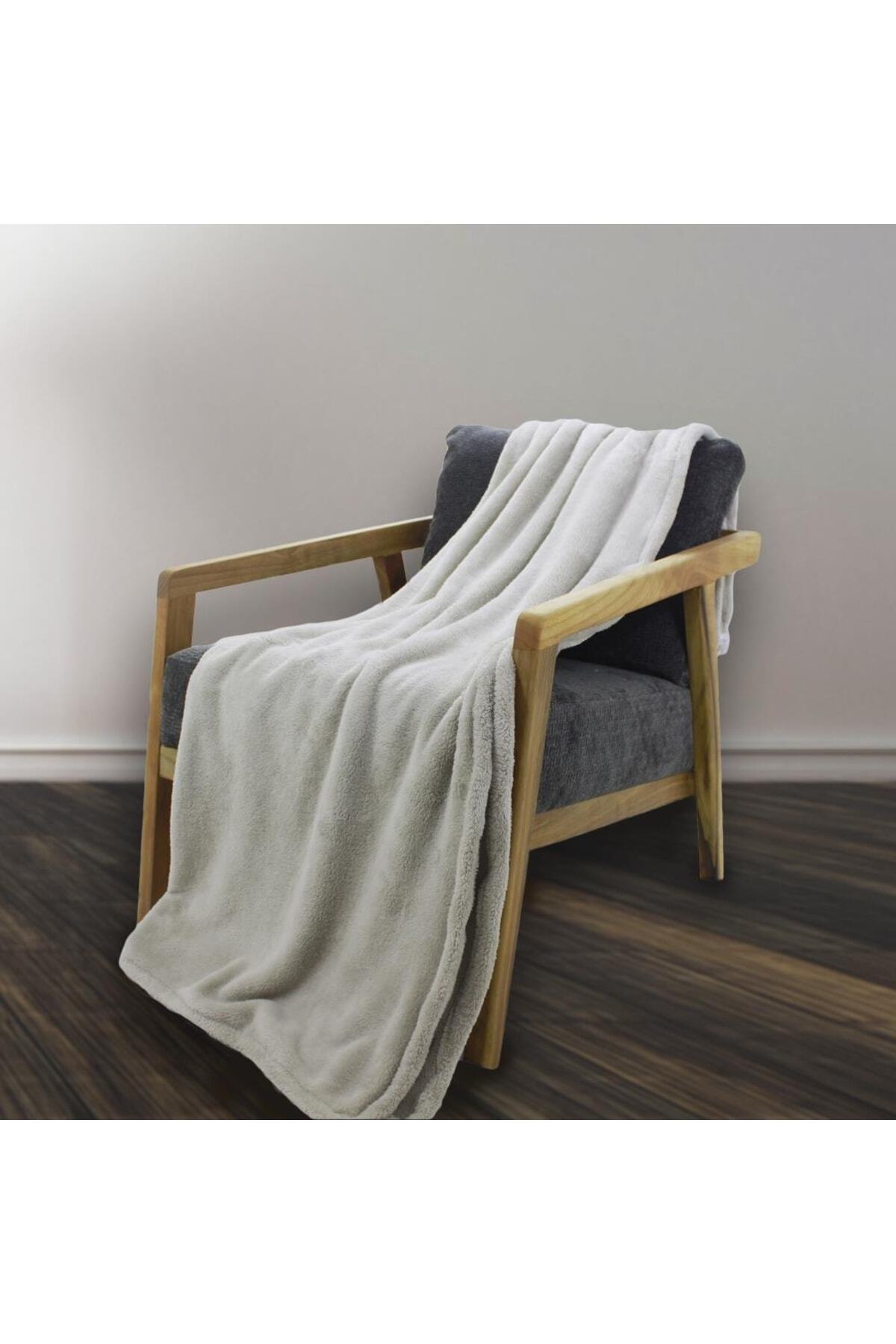 T.Concept-Wellsoft Cotton Single Blanket Gray 120x190 3