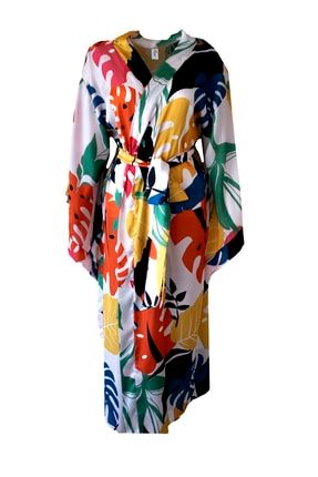 Specıal Edıtıon Desenli Ipeksi Saten Kimono ipeksi-mita--12
