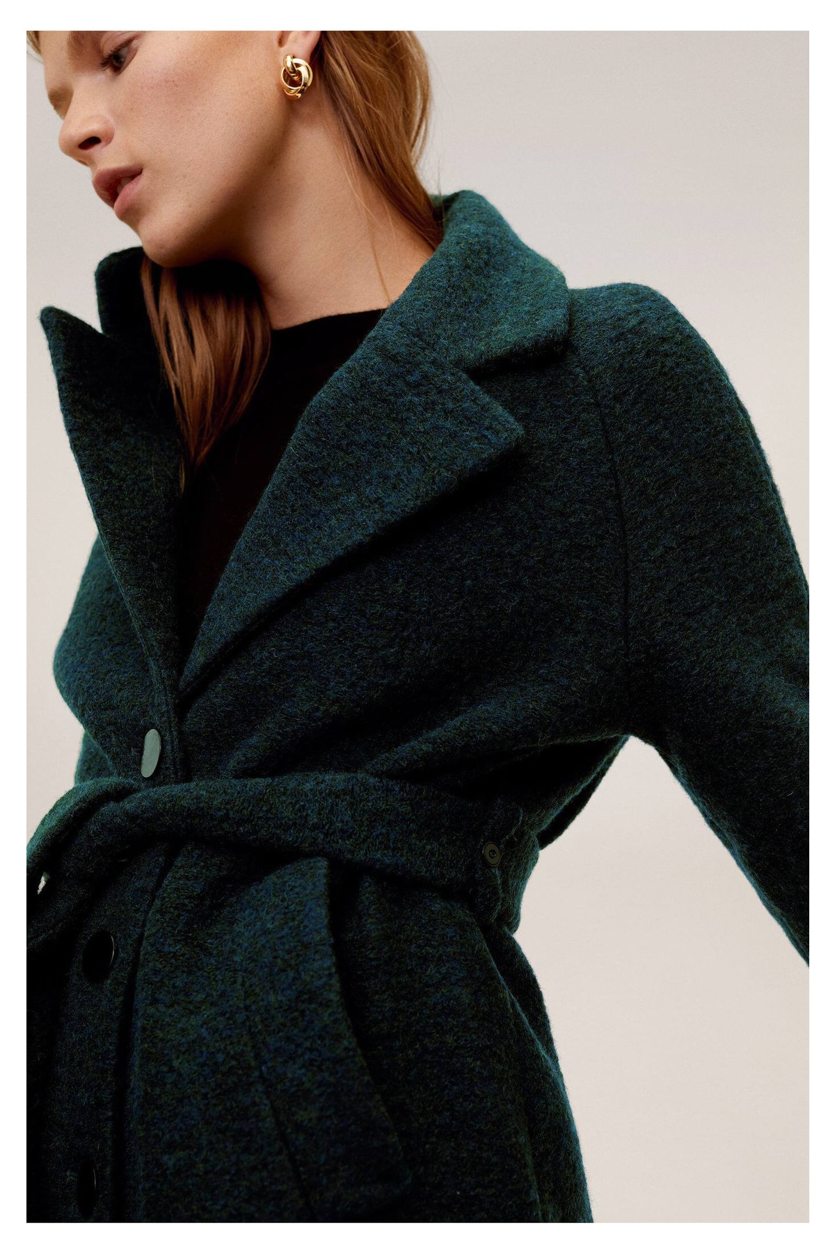 Belted Wool Coat