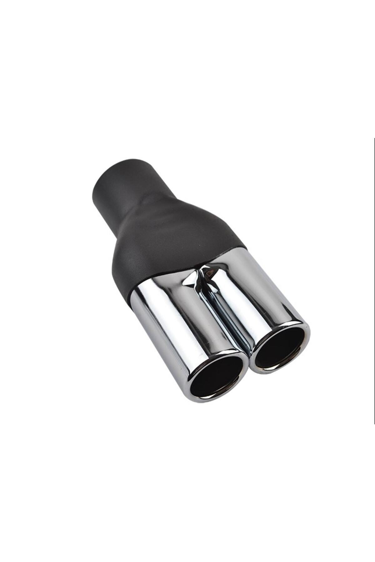 Leader Krom Egzoz Ucu Çiftli -egzoz Kafası Çap 48-57 (universal