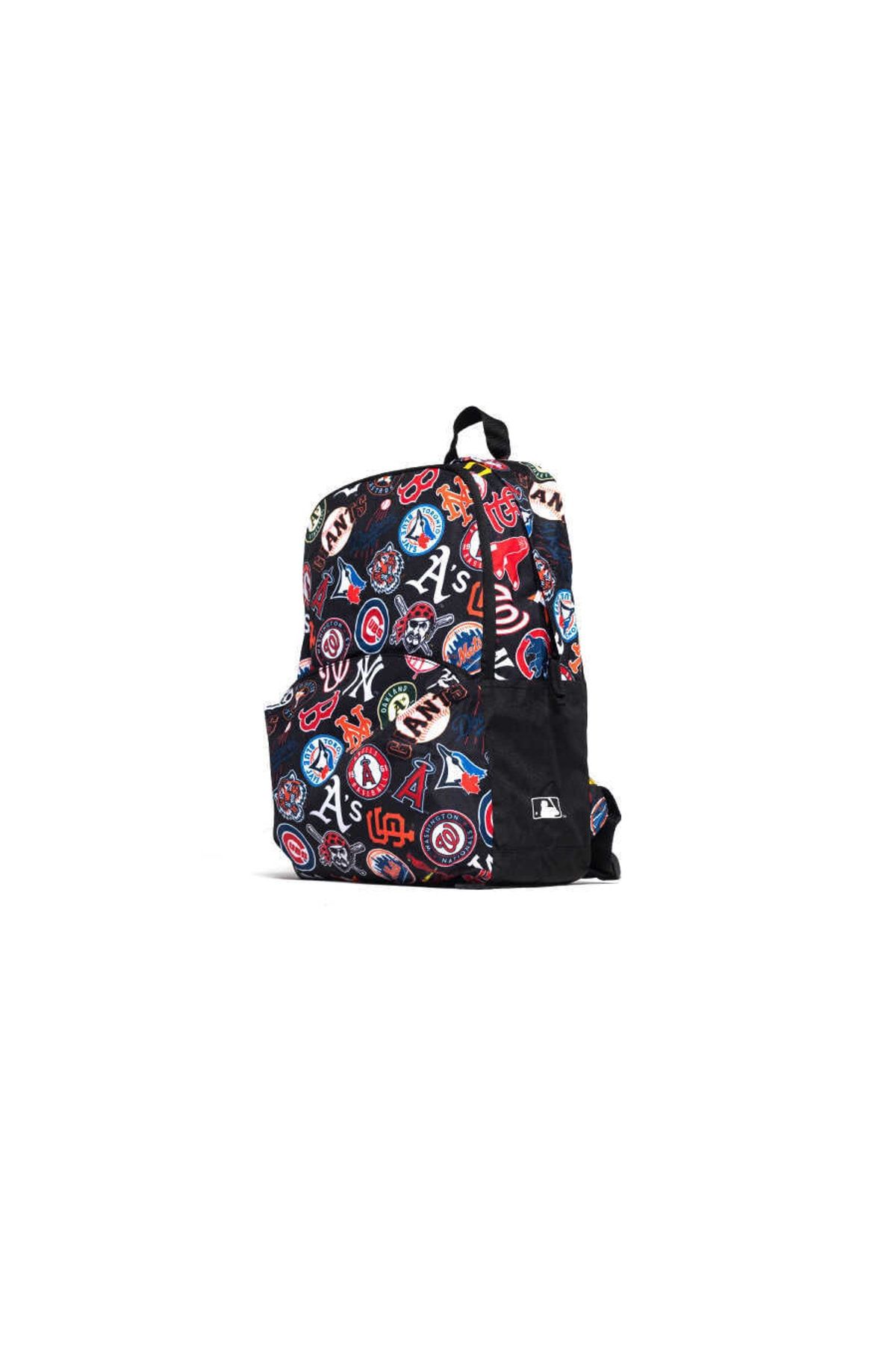 NEW ERA 60240052 کیف خارجی چندگانه Mlb Aop Mlball Blk استاندارد مشکی