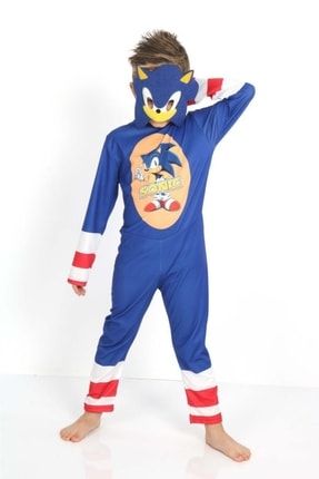 Sonic Çocuk Kostüm asd4443