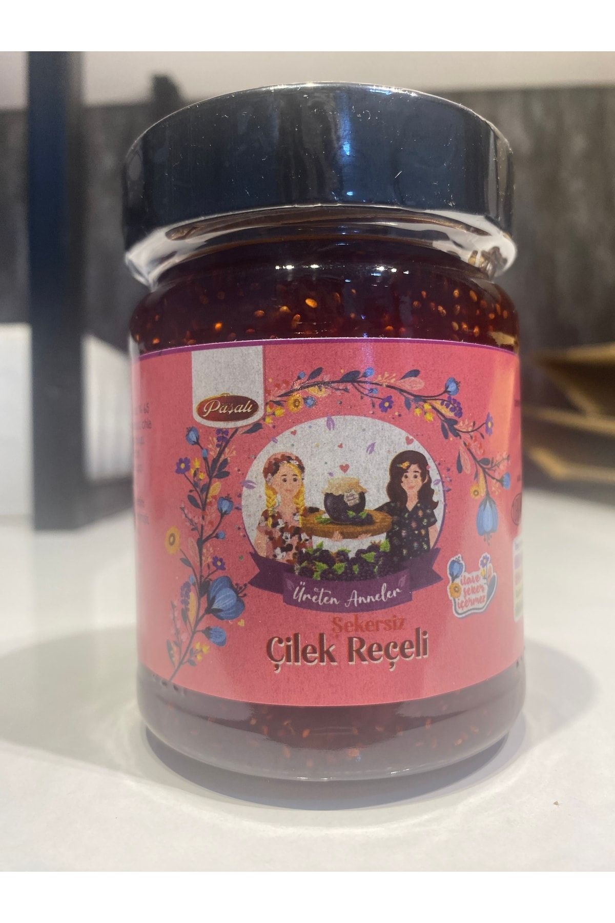 Paşalı Şekersiz Çilek Reçeli 380 gr