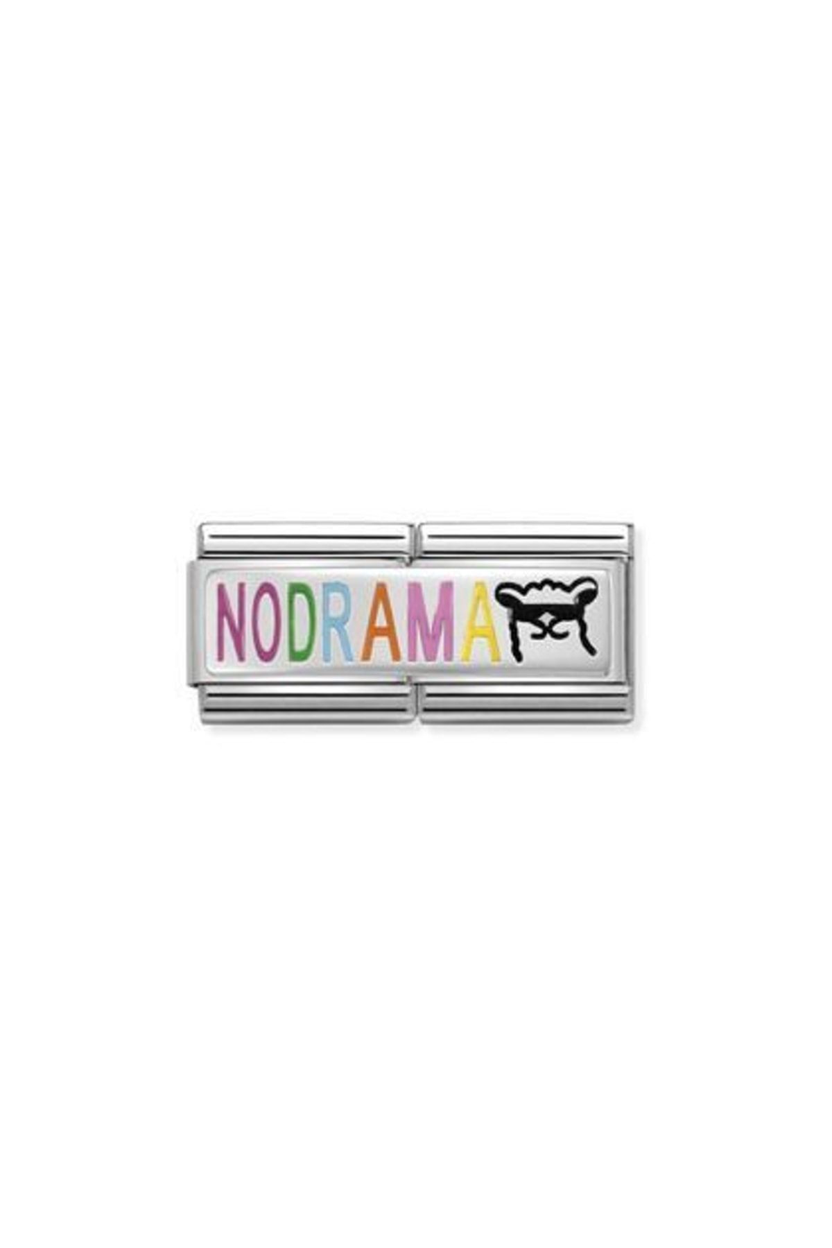NOM NAT ON Composable Double Classic Symbols Steel Enamel And 925