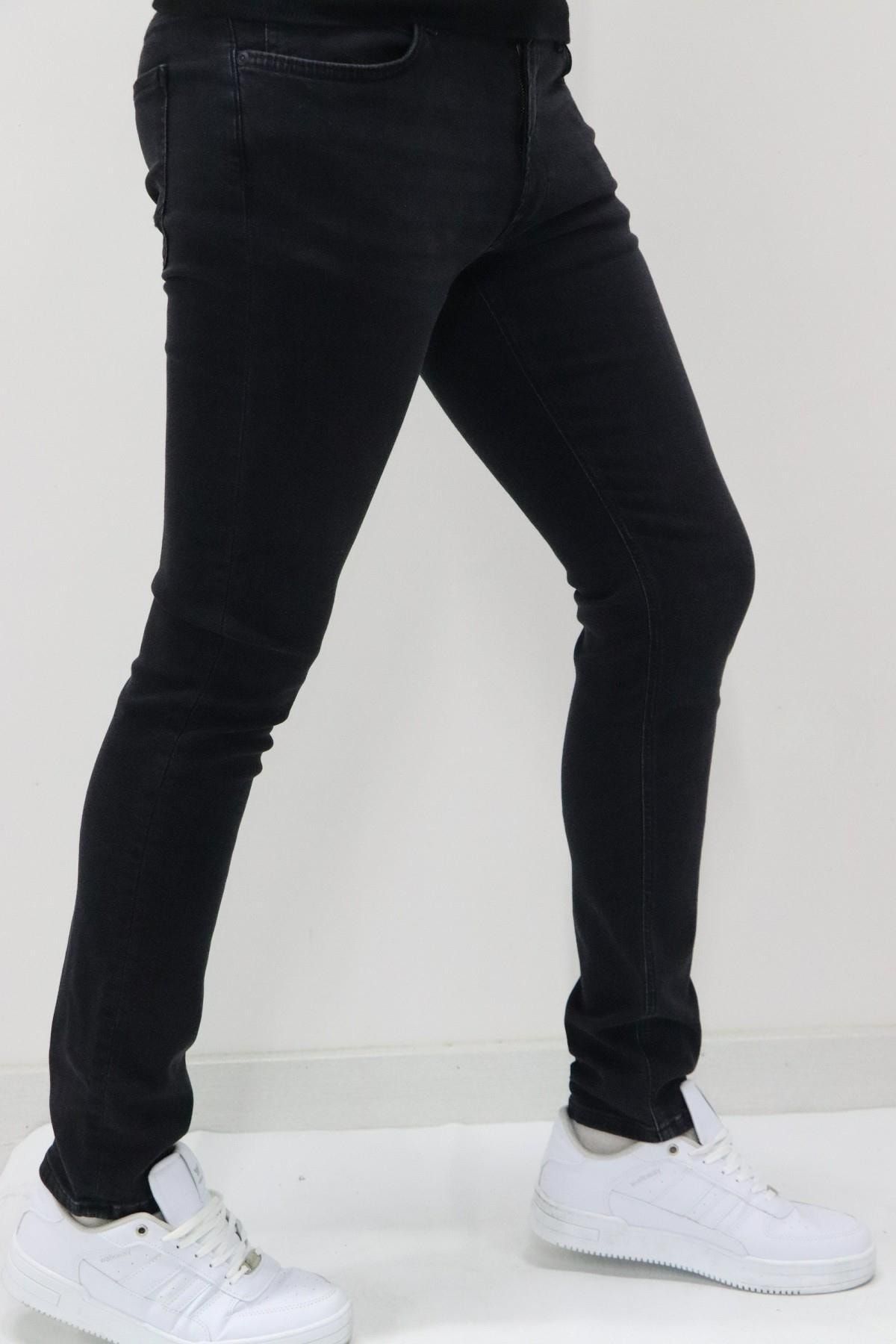 Lee L736pjst Erkek Siyah Malone Jean Kot Pantolon