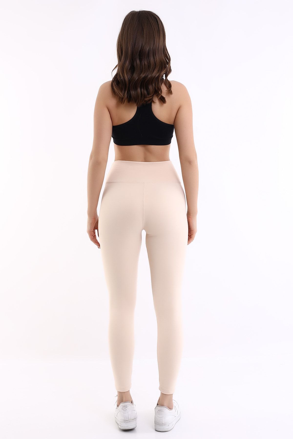 Winmoda34-Women's High Waist Corseted Wide Belt Soft Tights 7