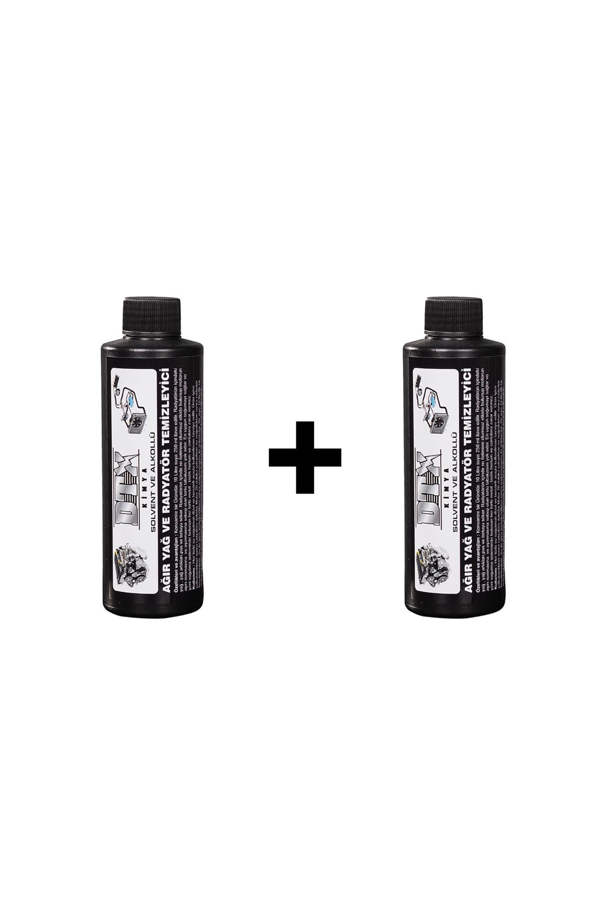2 Adet Solventli Radyatör Ve Soğutma Sistemi Temizleyici 1l