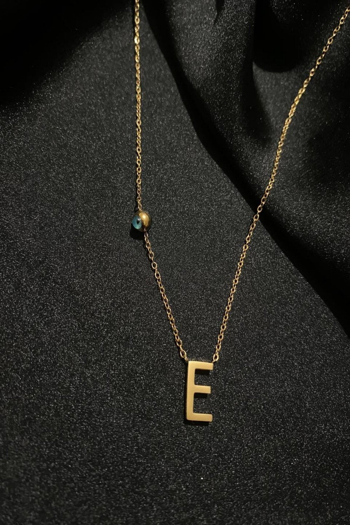 E pendant necklace shop