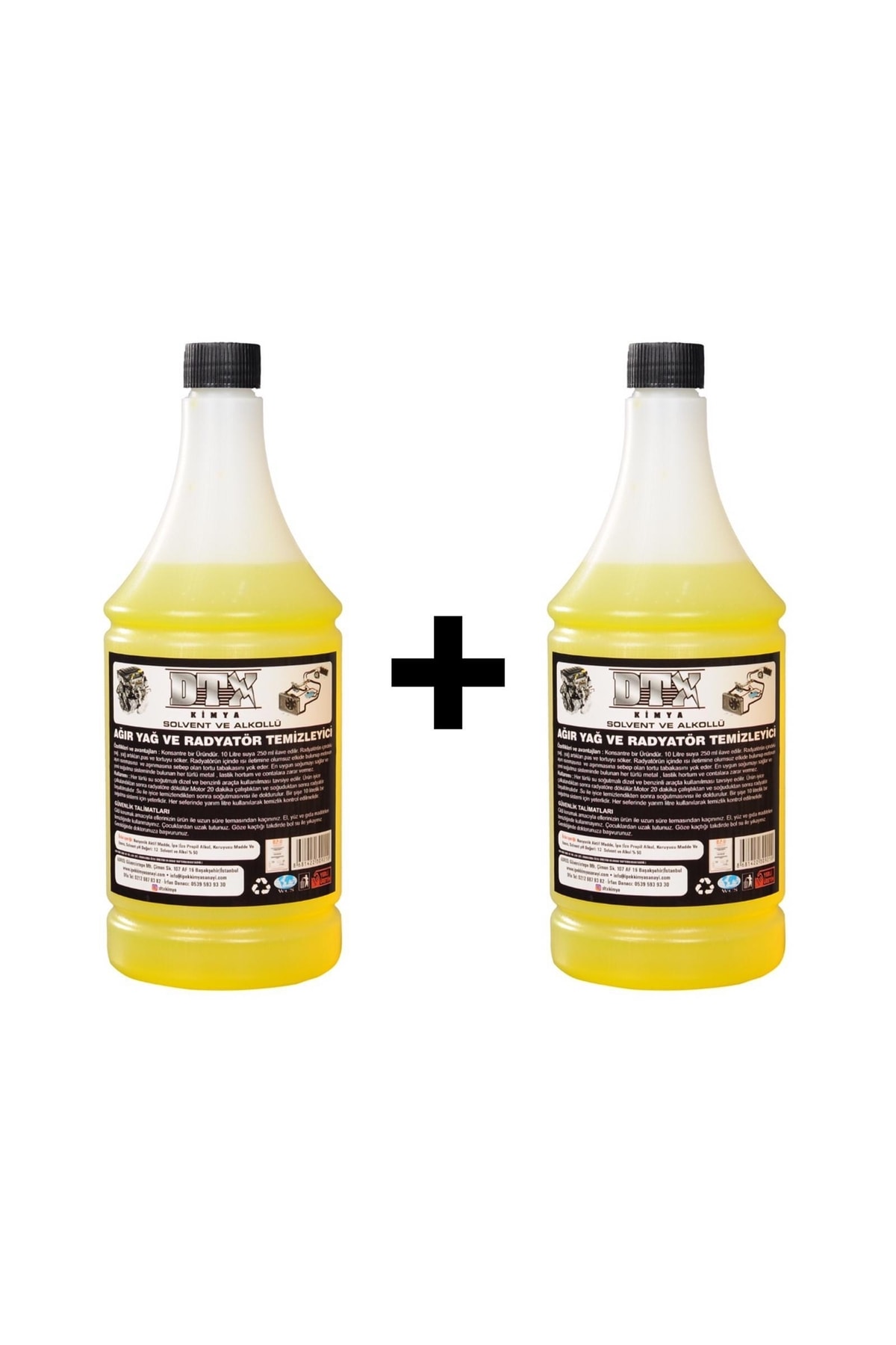 2 Adet Alkollü Turbo Ve Intercooler Sistemi Temizleyici 1 Lt