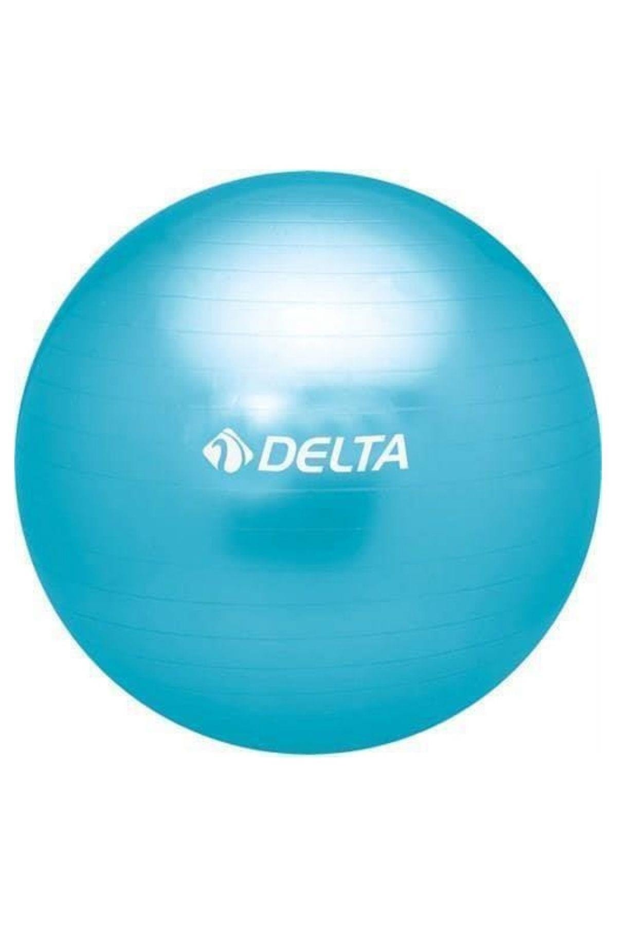 Delta 65 Cm Dura-strong Deluxe Mavi Pilates Topu