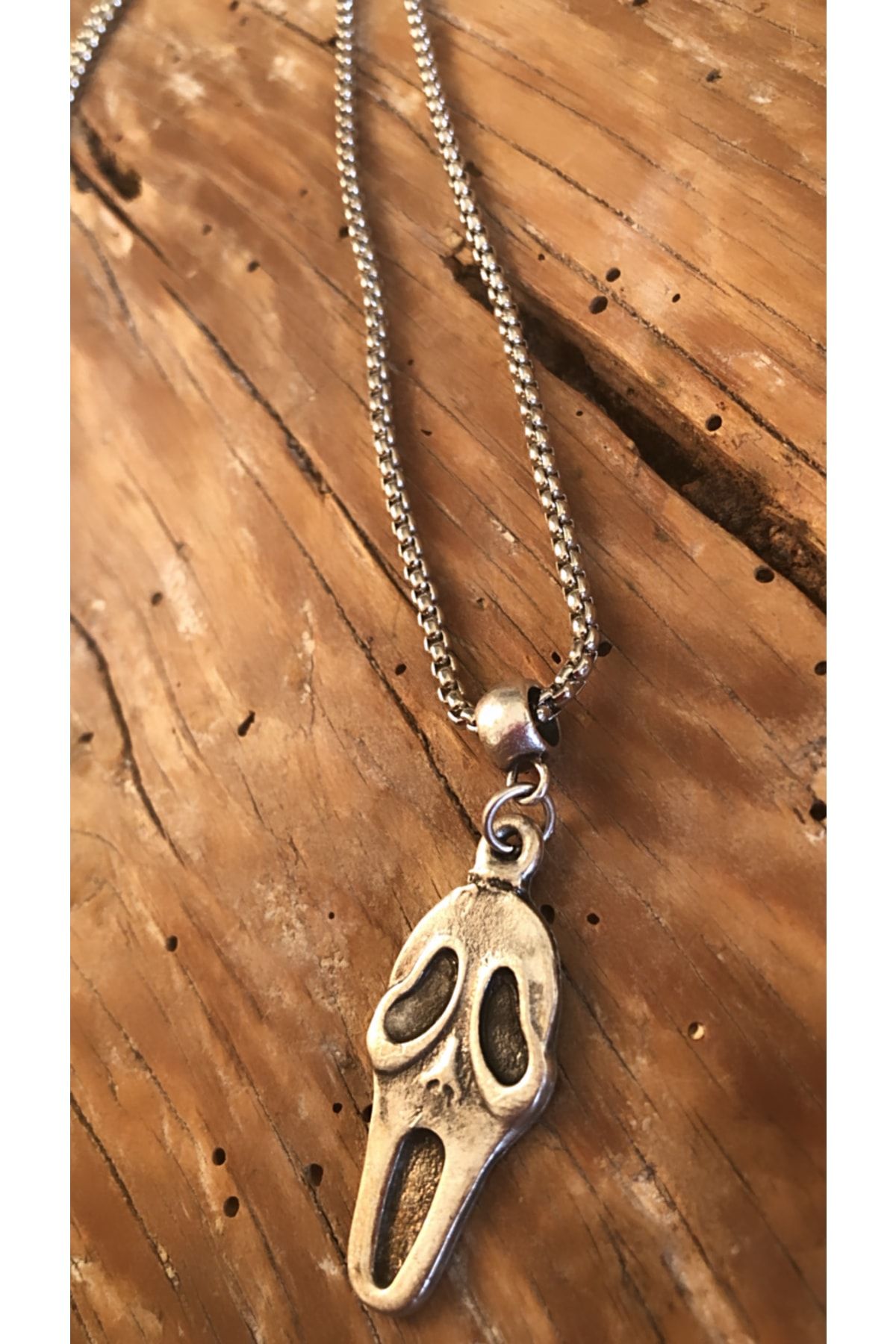 by zllem Men s Design Skull Necklace