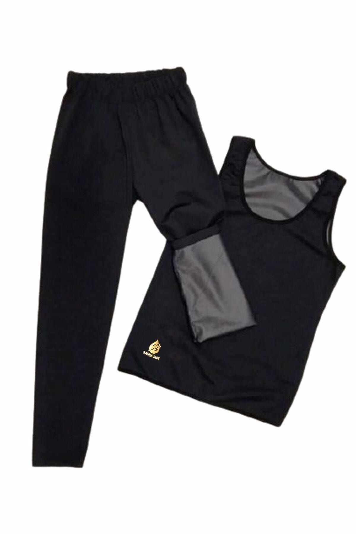 Black sauna suit store