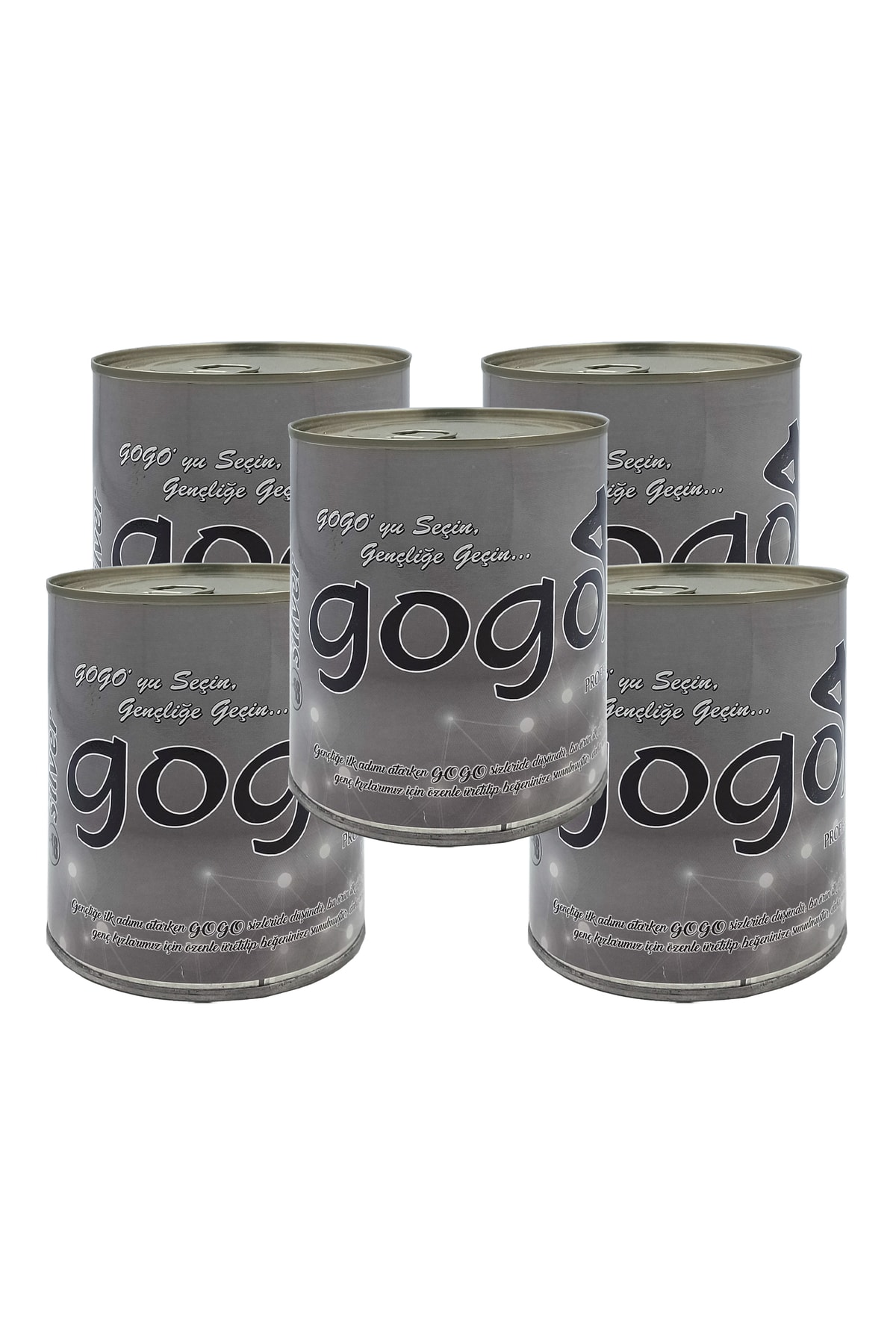 Gogo Professional Konserve Ağda Silver 5li Paket 4kg