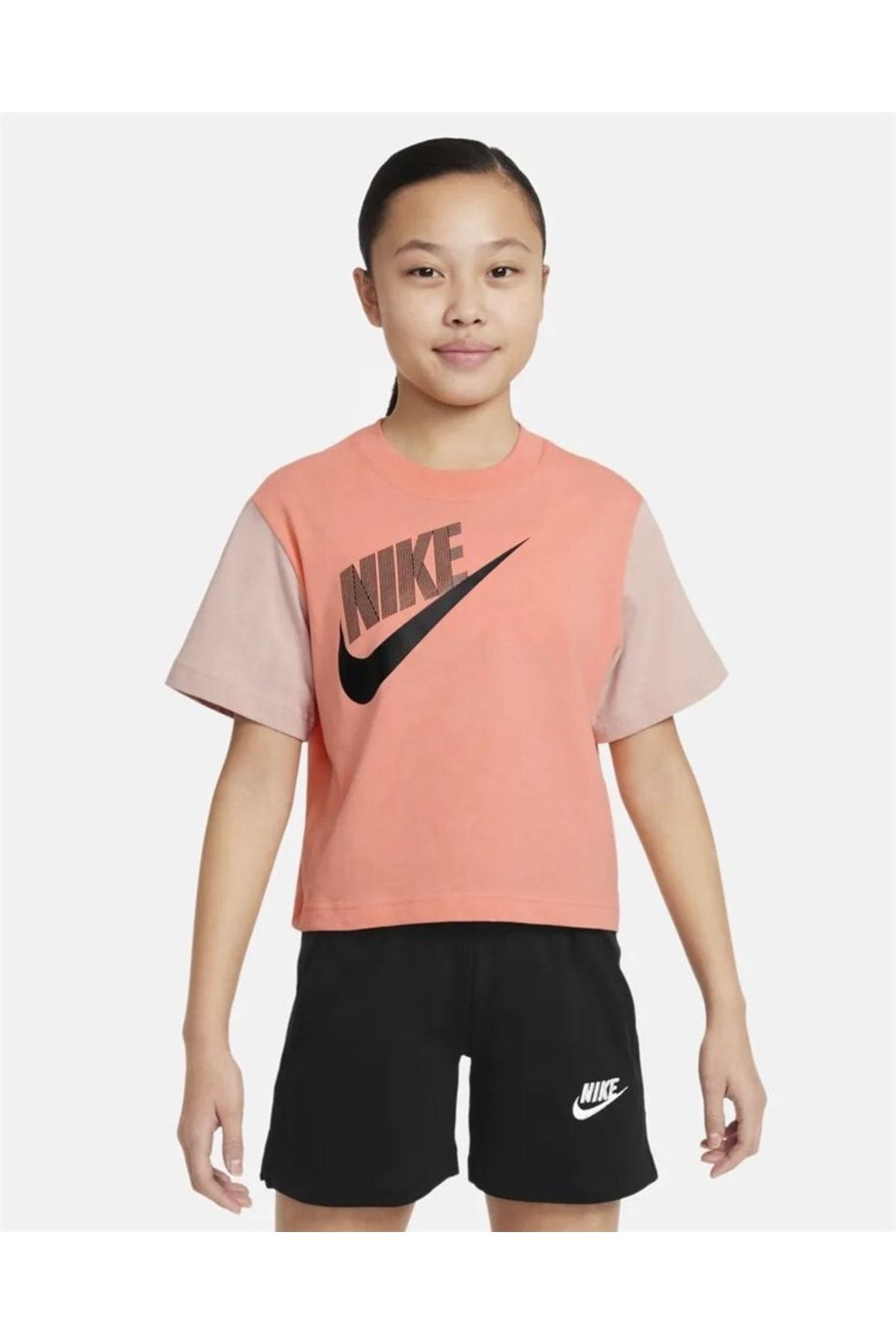 Nike Sports T-Shirt - Multicolor - Plus Size - Trendyol