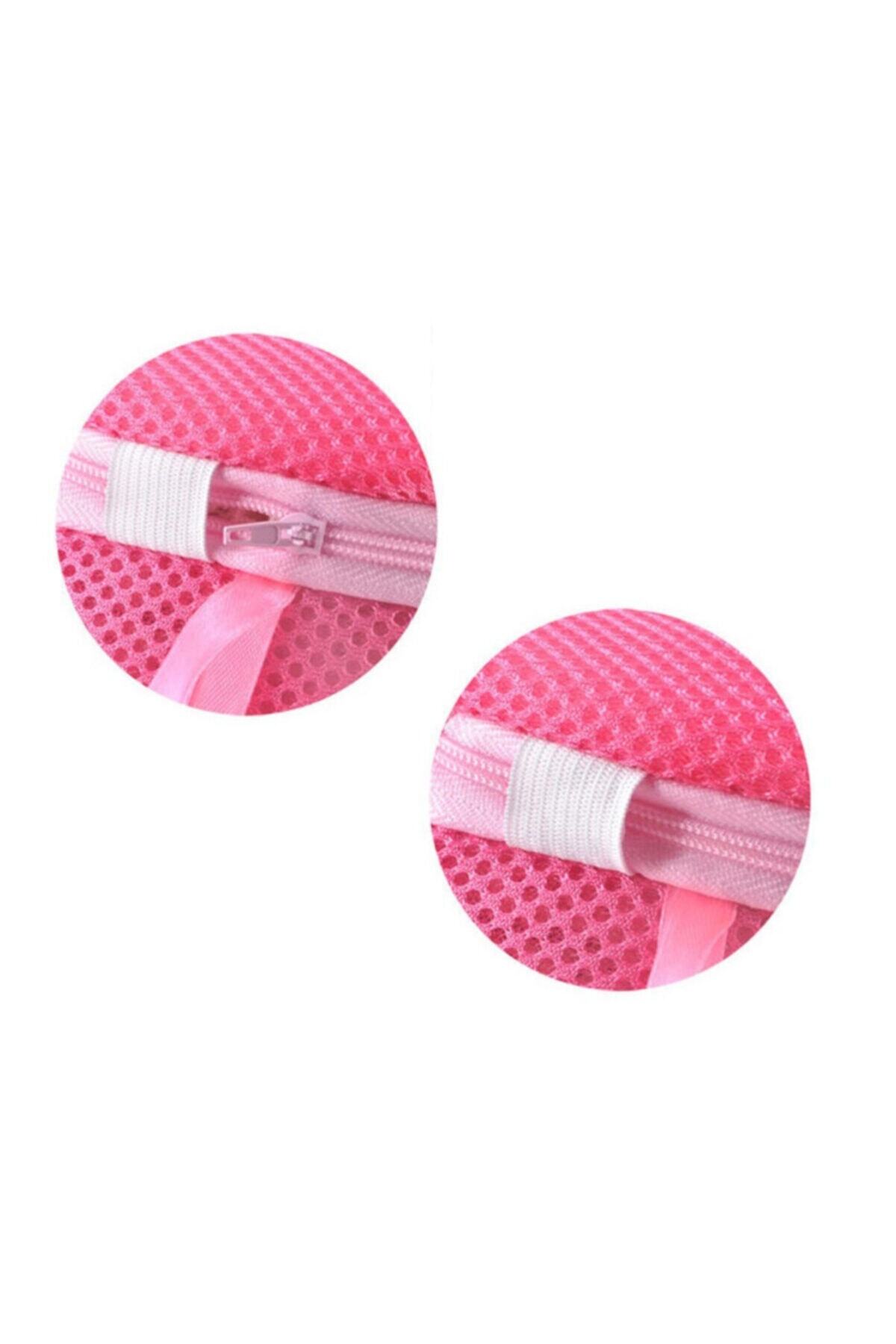 FırsatVar 2'li Fermuarlı Sütyuen Iç Çamaşır Yıkama Filesi Bebek Çamaşır Yıkama Filesi fotoğrafı 2 (önizleme)