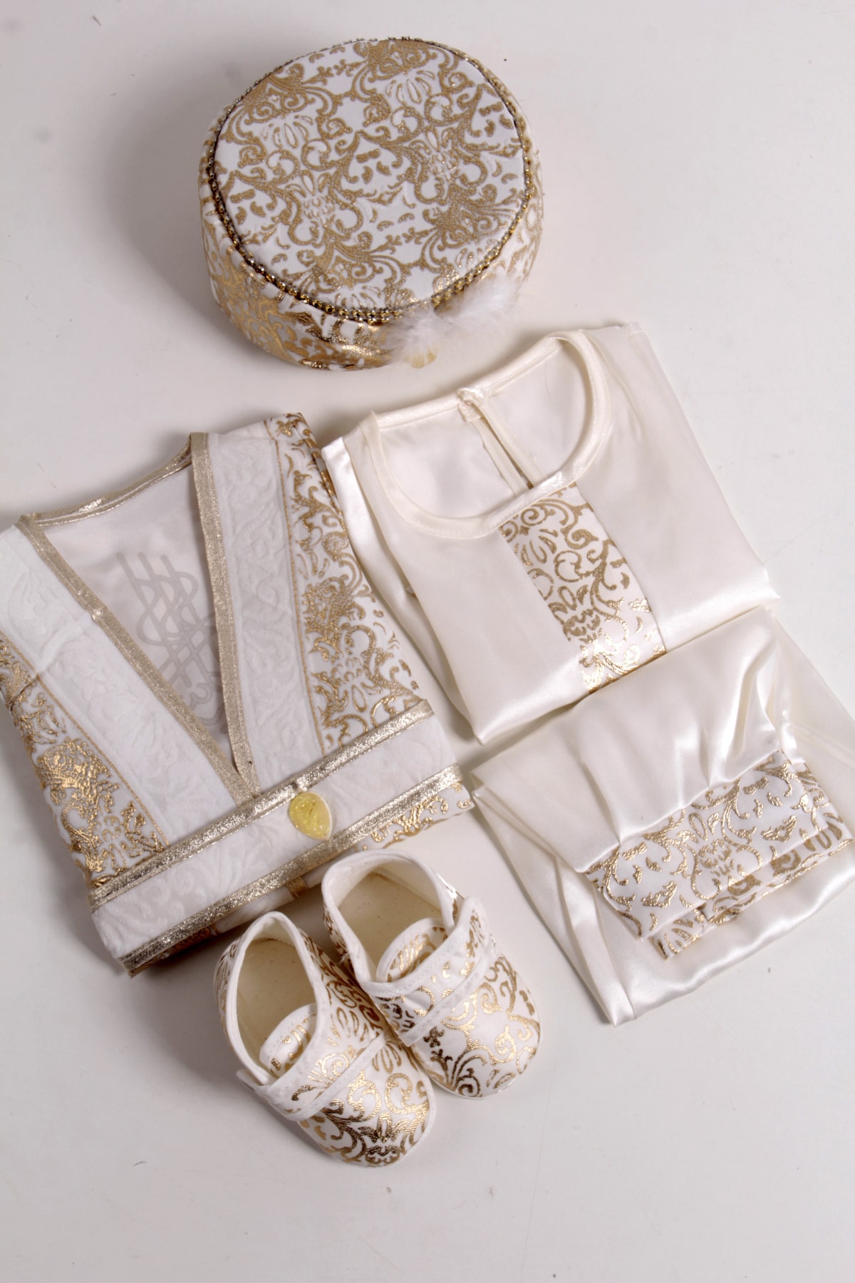 Mileny Erkek Bebek Mevlüt Takımı - Sünnet Kıyafeti