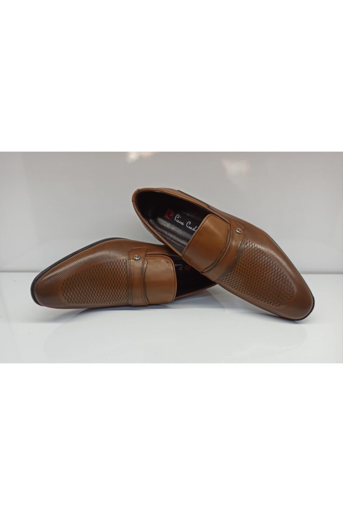 کفش کلاسیک مردانه قهوه ای پیرکاردینPierre Cardin | 1195 اورجینال - تصویر 3