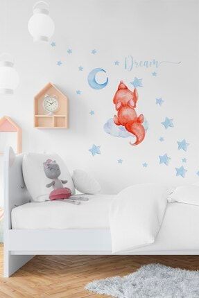 Bebek Odası Yıldız Tikli Duvar Sticker Seti ws184