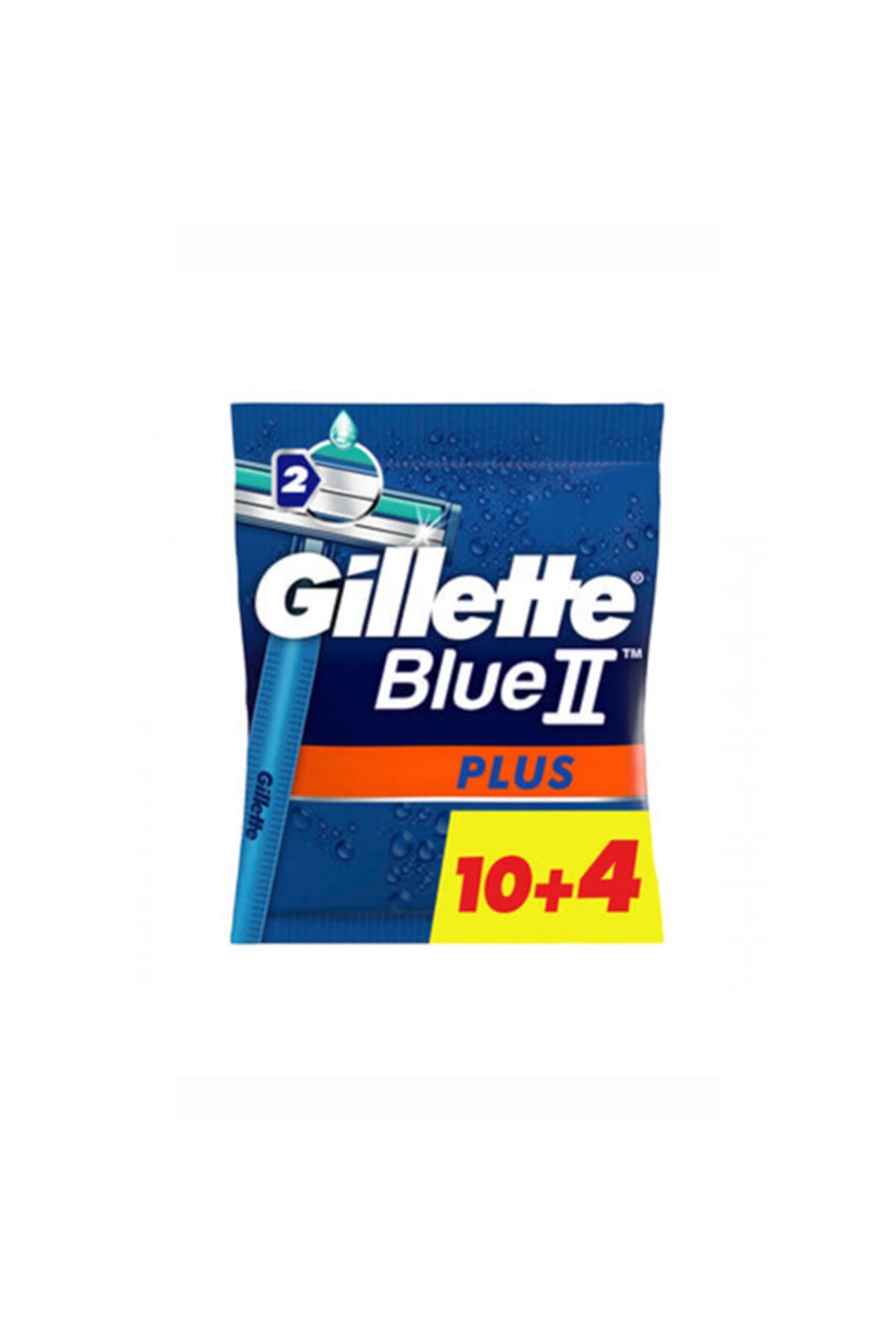 Gillette Blue2 Plus Kullan At Tıraş Bıçağı 14lü Poşet Traş