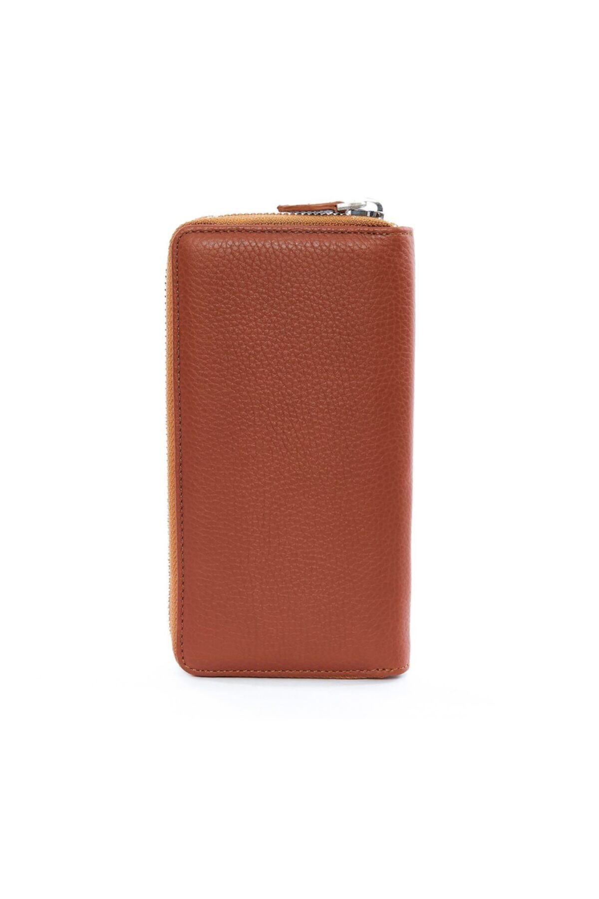 کیف پول مردانه قهوه ای Deriza | DRZ5015F اورجینال - تصویر 3