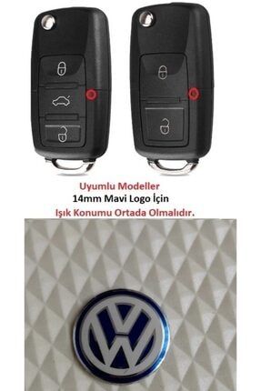 Volkswagen Anahtar Logosu 14mm PLTOTOTI87HJ