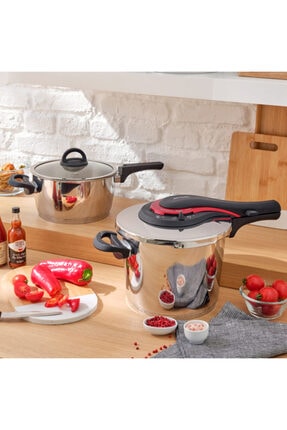 Emsan Innocook 4 6 5 Lt Duduklu Tencere Seti Kirmizi Fiyati Yorumlari Trendyol