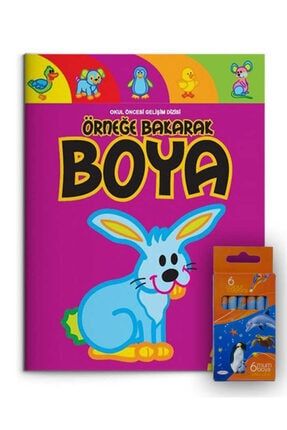 fiyper 3d boyama seti minik tavsan