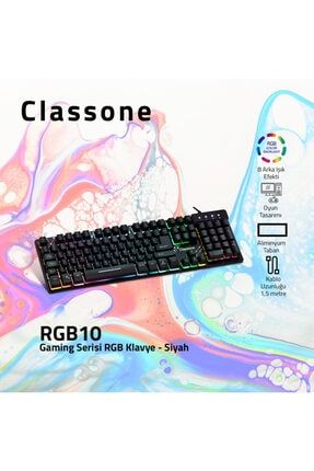 Rgb10 Rgb Serisi Gamıng Klavye RGB108699261814994