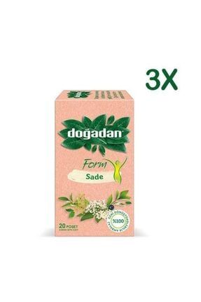 Form Çay Sade 20'li X 3 Adet CAY-DOGADAN-0000002-PKT3
