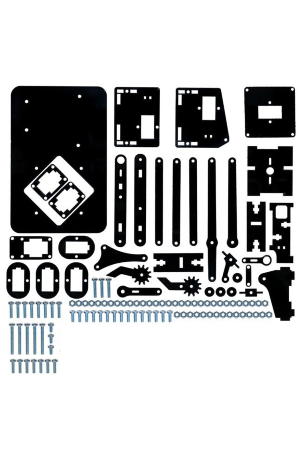 Hobilim-Plexi Robot Arm - Arduino Compatible 4