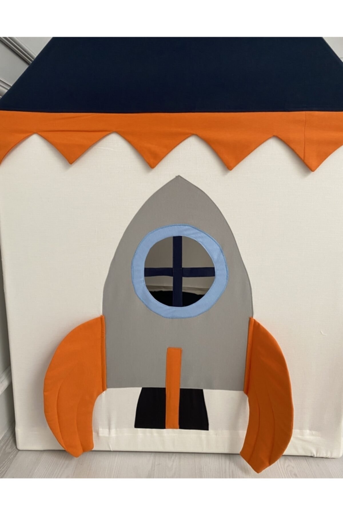 Miniden Çocuk Oyun Evi Astronot Temalı Renkli Oyun Çadırı Oyun Alanı fotoğrafı 2 (önizleme)