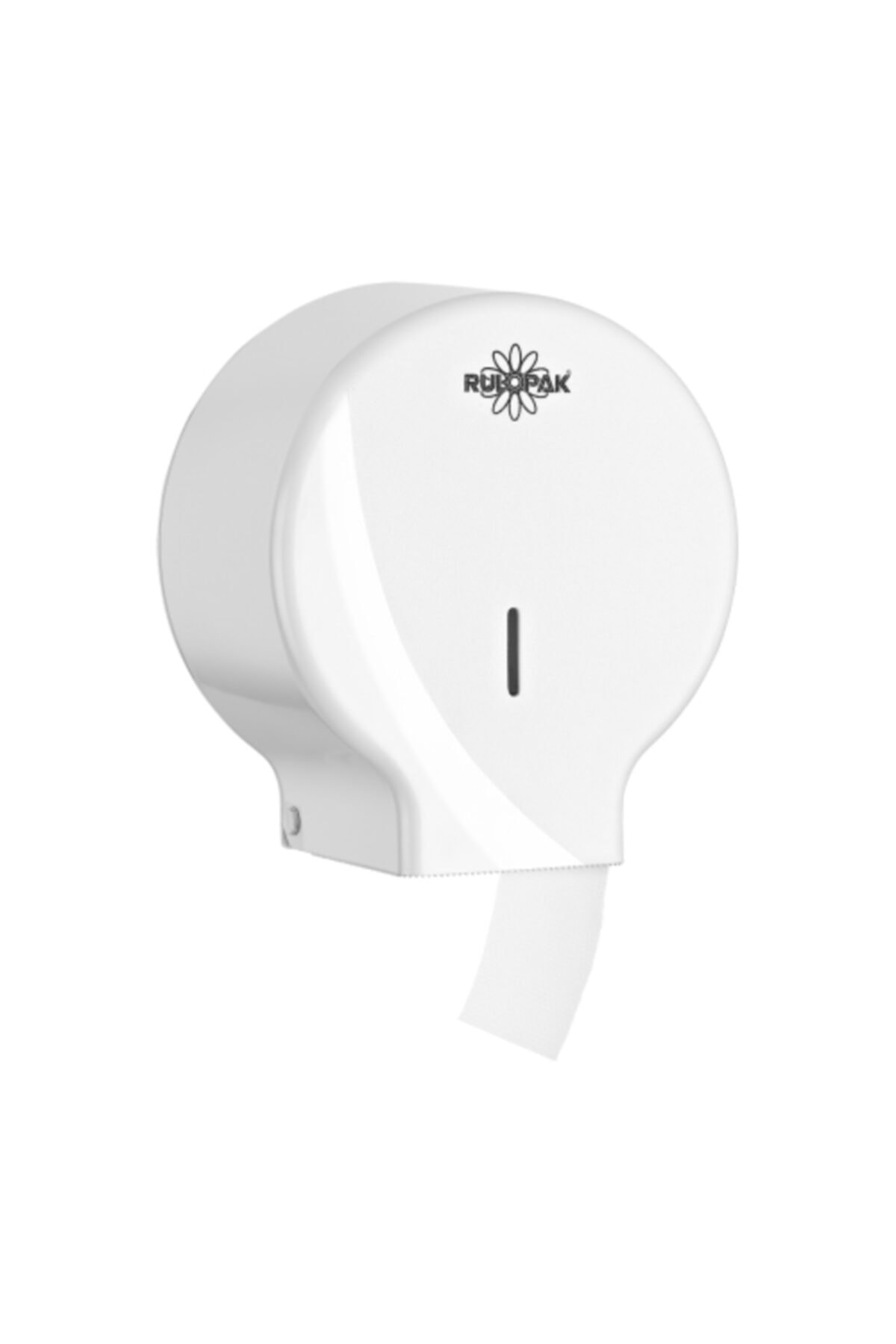Modern Mini Jumbo Toilet Paper Dispenser White
