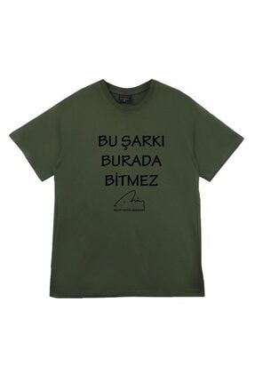 Recep Tayyip Erdoğan Baskılı T-shirt CEHKPSWX-KOR